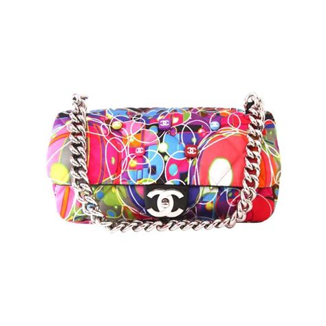 color chanel bag - multi color chanel bag.